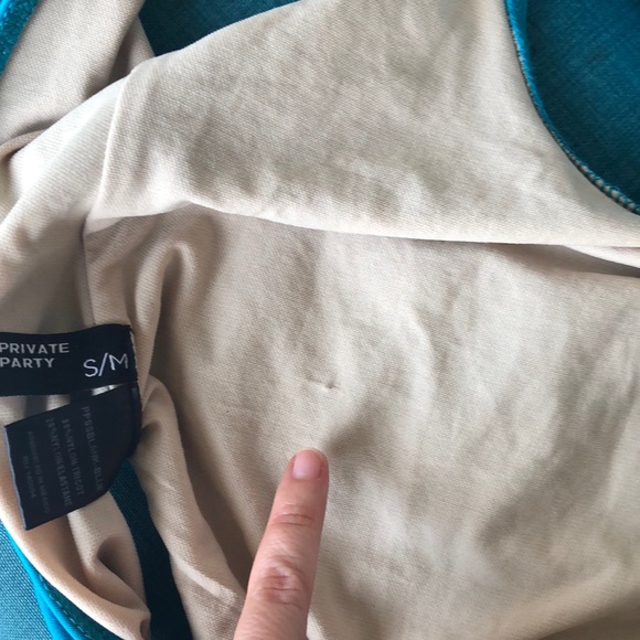 NWOT Private Party Saucin’ one piece s/m - Picture 4 of 5